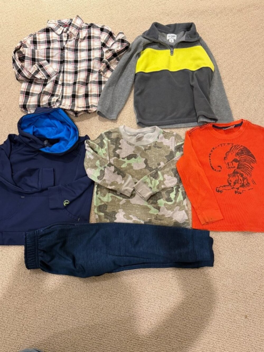 6 Piece Boys 5-6T Set- Lands End Hanna Anderson. Gymboree